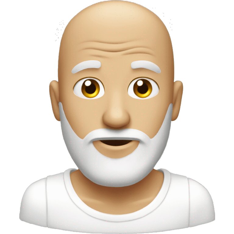 skibidi toilet bald man head in toilet emoji