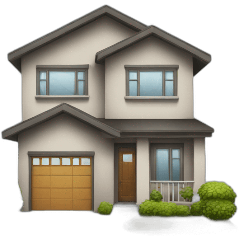 FRONTVIEW MODERN HOUSE emoji