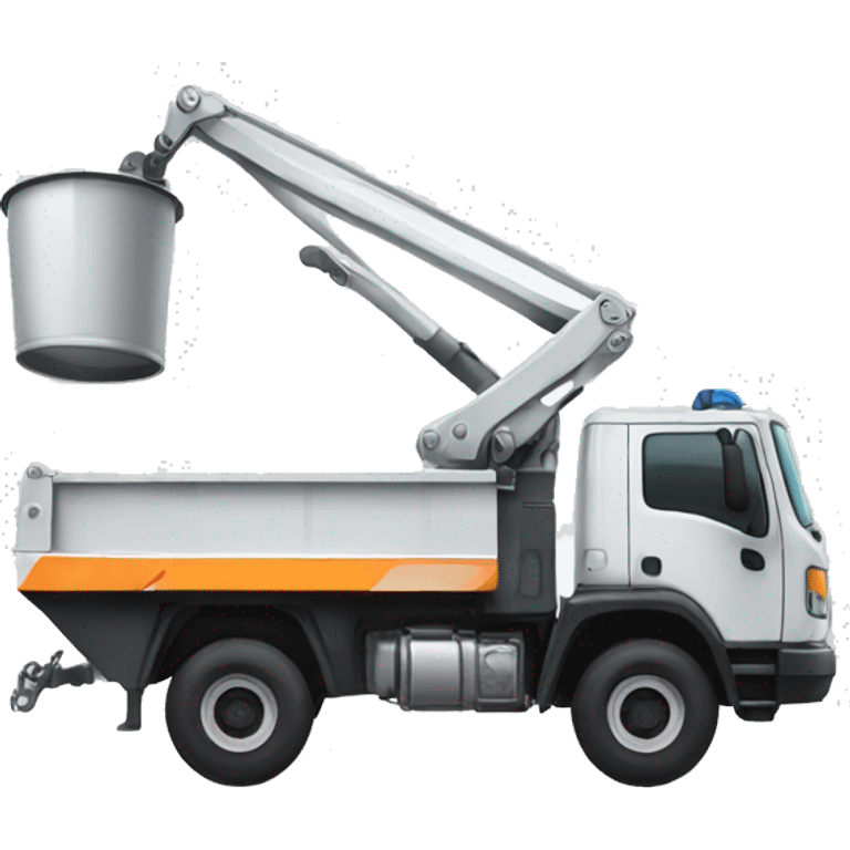 Bucket truck emoji