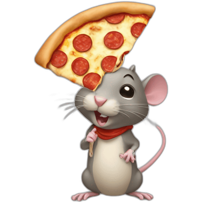 Pizza rat emoji