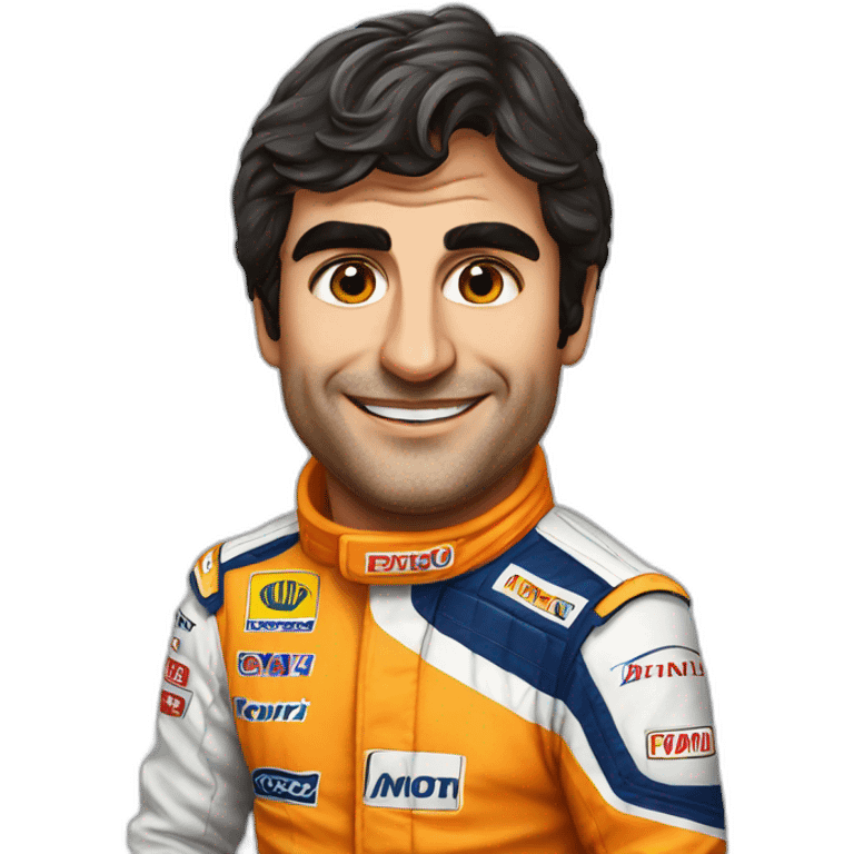 F1 carlos sainz emoji