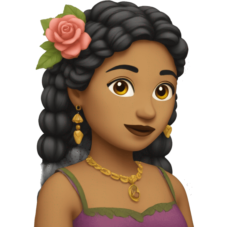 Gitana emoji