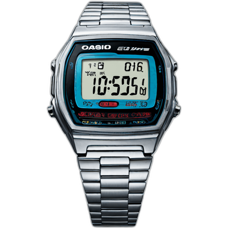 casio watch emoji