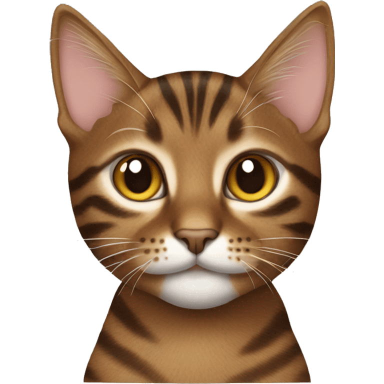 brown tabby cat emoji