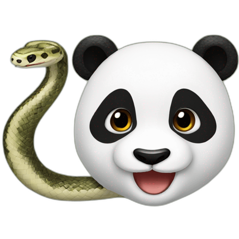 snake panda emoji