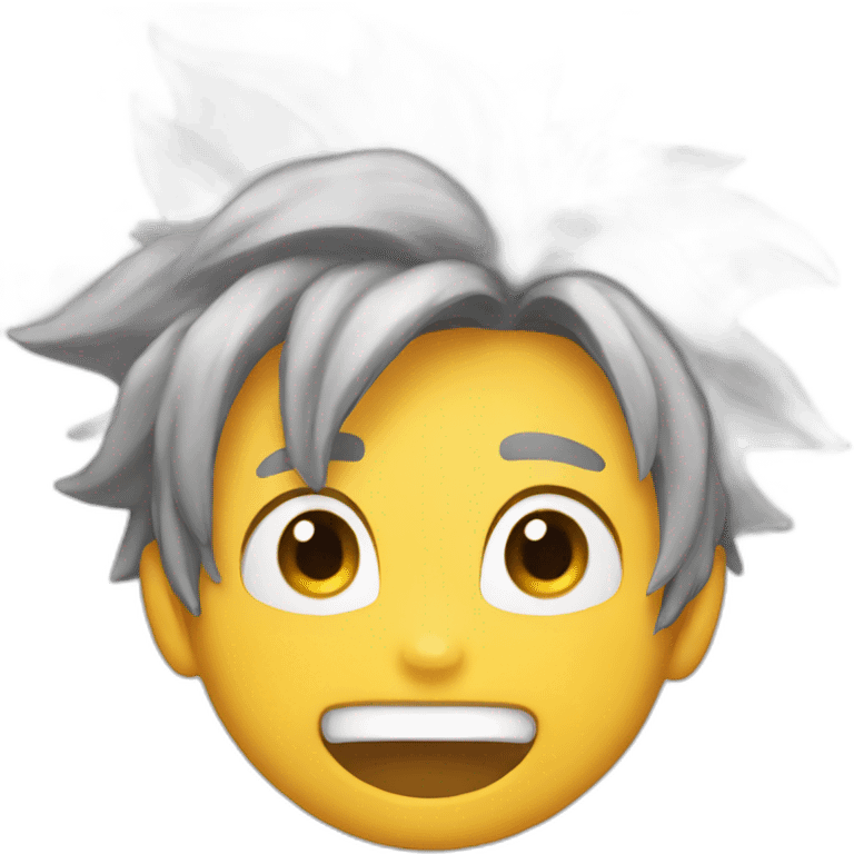 anime character fired up with excitement emoji