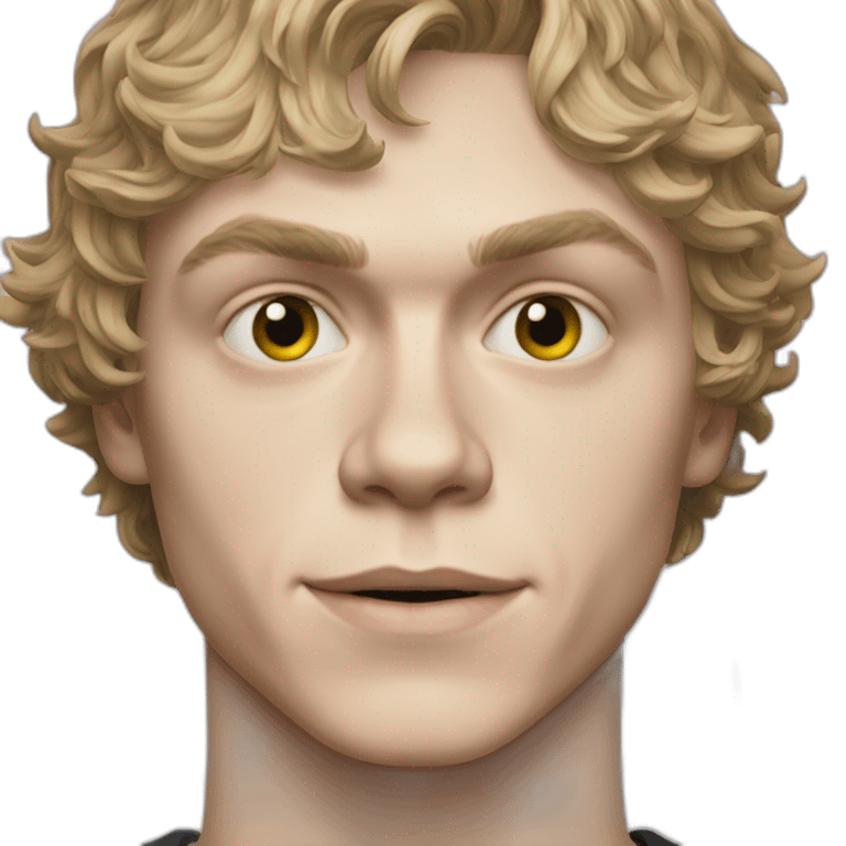 Evan peters emoji