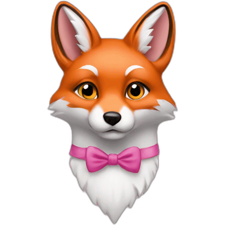 Fox pink emoji