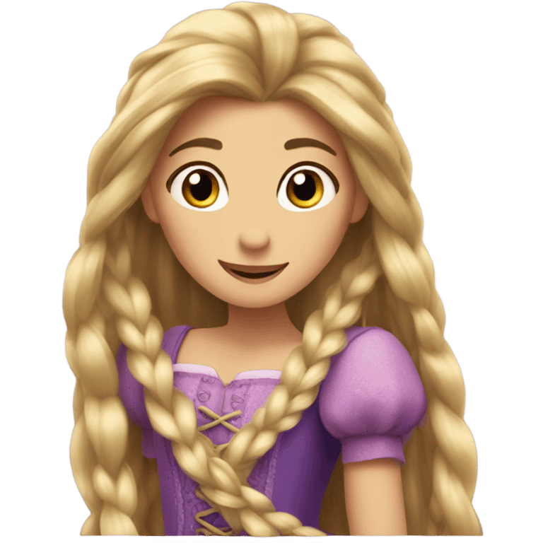 Rapunzel emoji