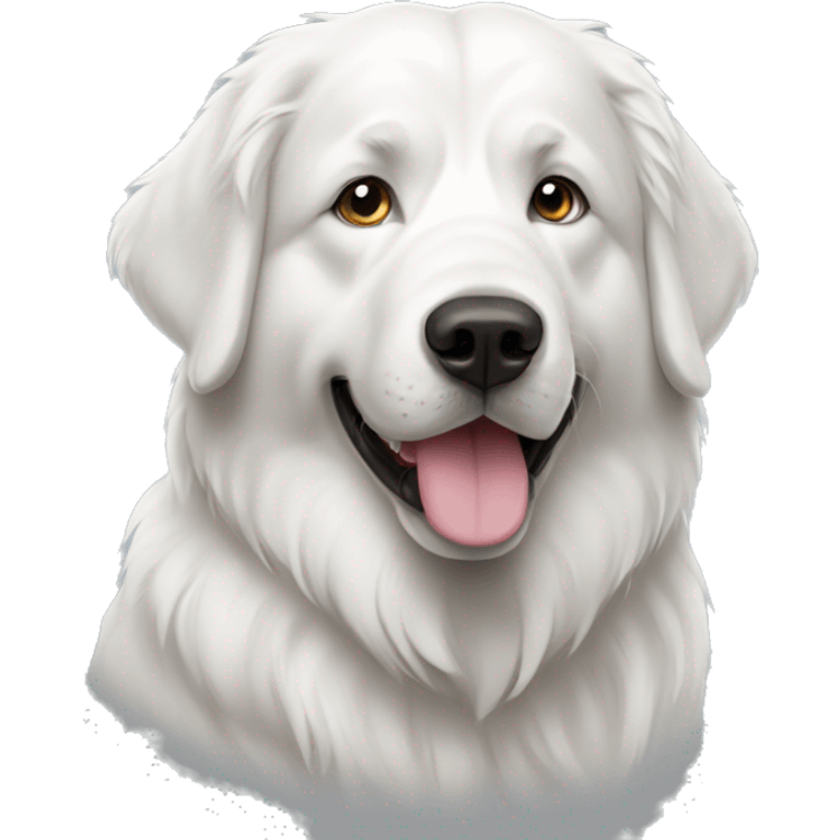 Great Pyrenees dog  emoji