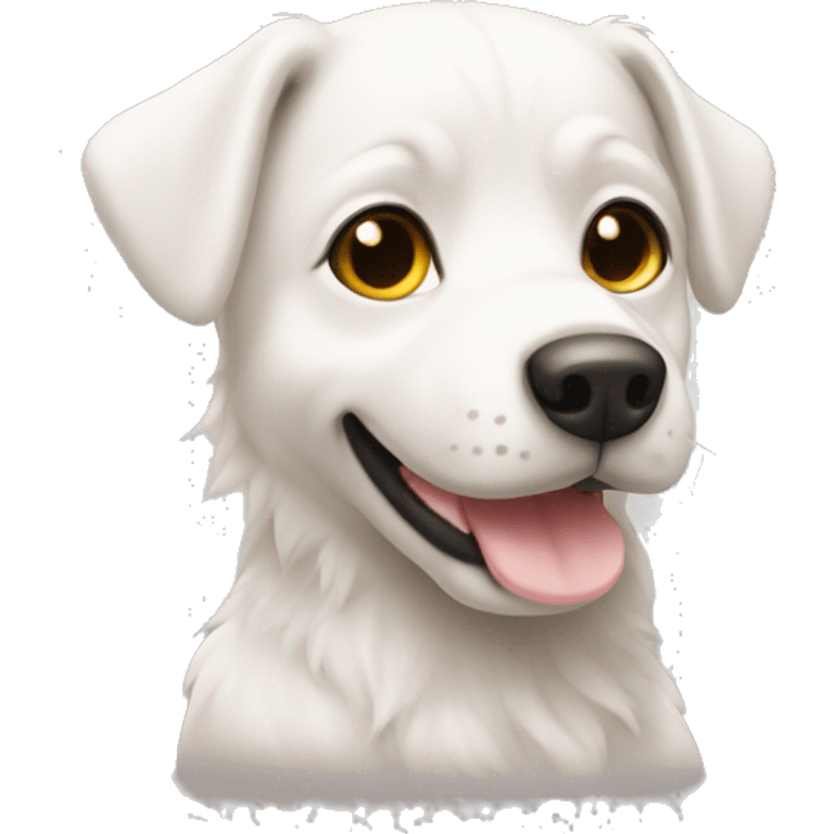 Good Pet in only text and white background  emoji