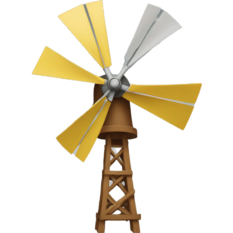 Toy windmill emoji