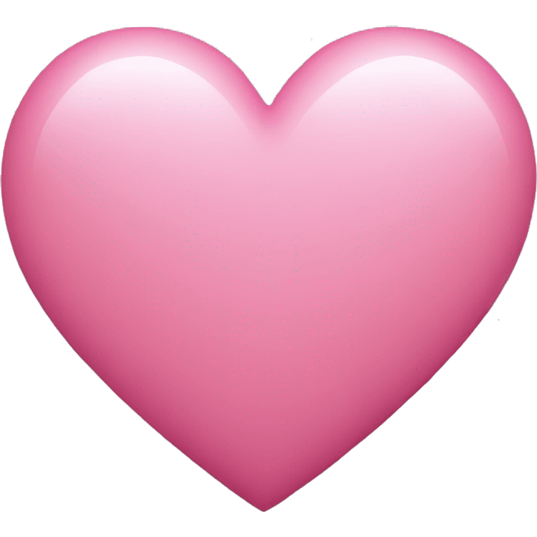 Pink heart emoji