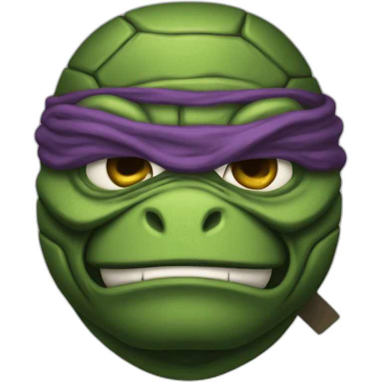 middle aged mutant ninja turtle emoji