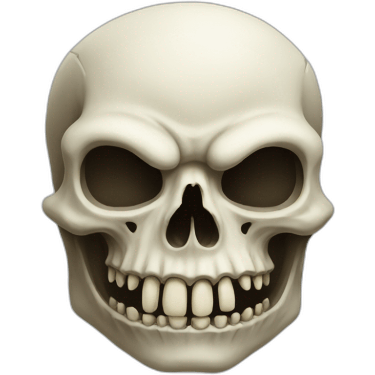 monster skull emoji