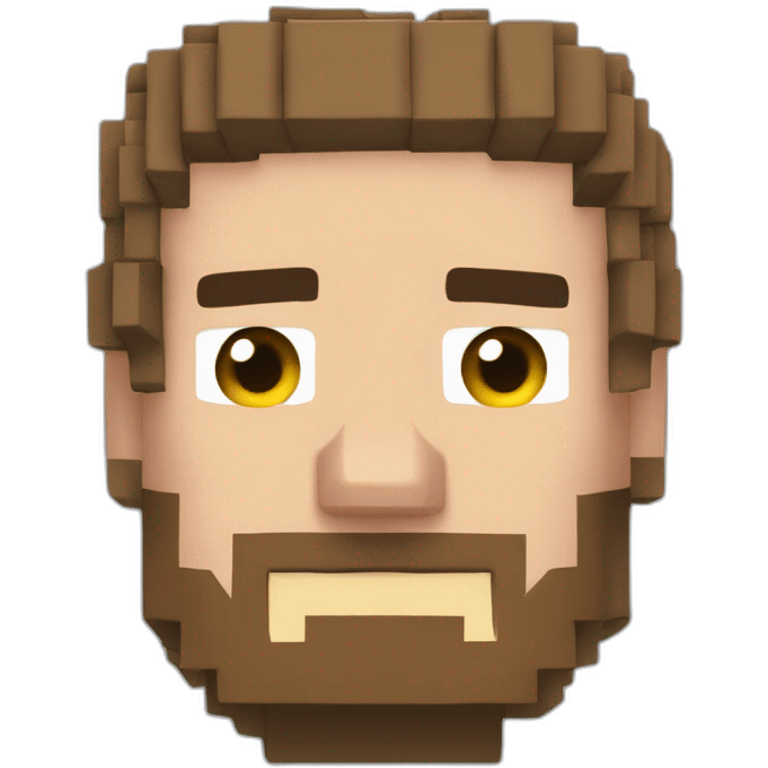 steve head minecraft emoji