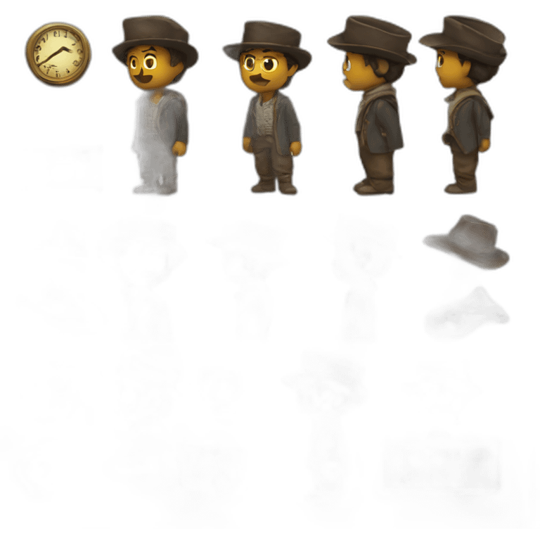 time-traveler emoji