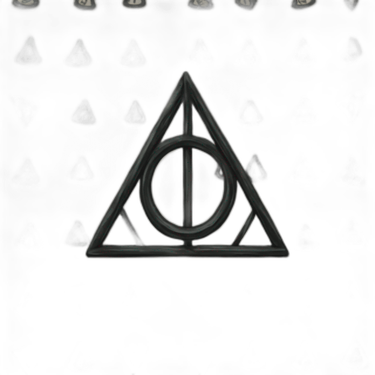 deathly hallows sign emoji