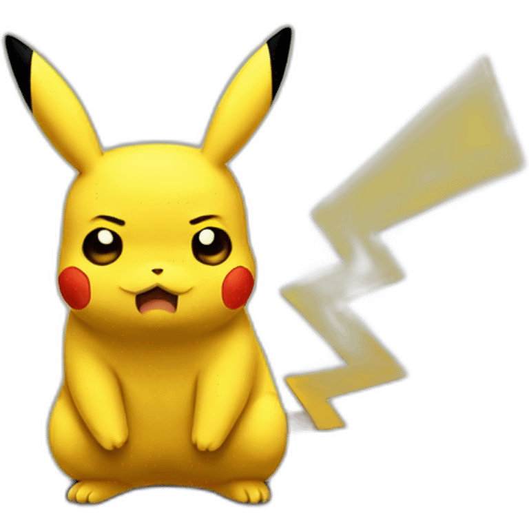 Pikachu sad emoji