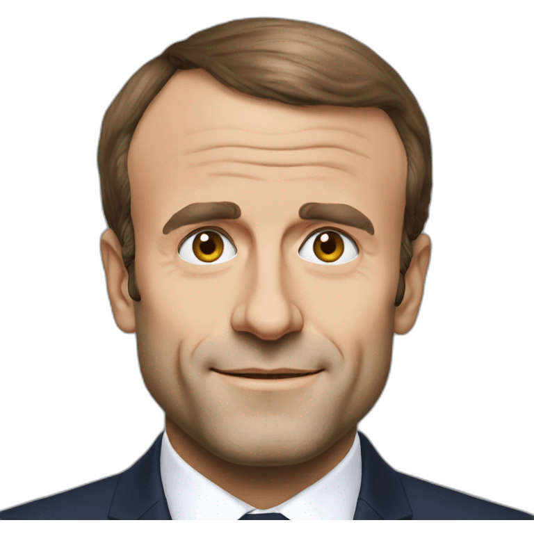 Emmanuel Macron en colère emoji