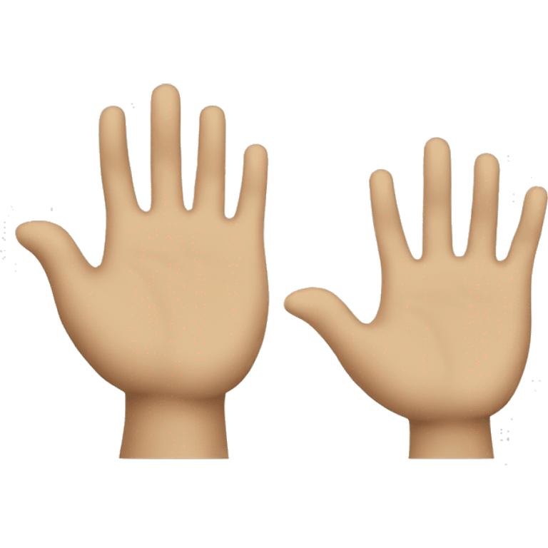 Saudi hand symbol emoji