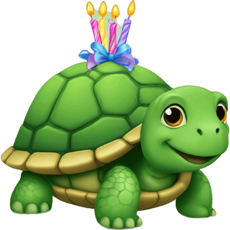 turtle-birthday emoji