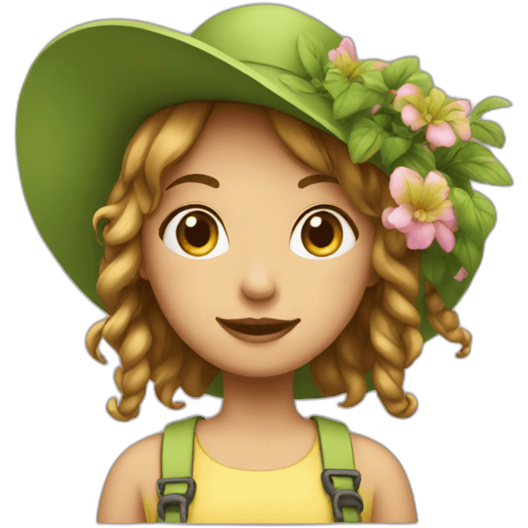 garden girl emoji