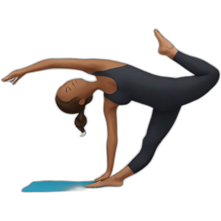 yoga pose emoji