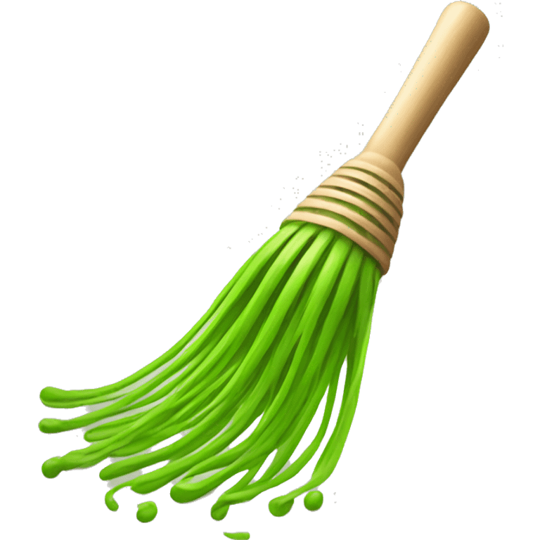 Matcha whisk emoji