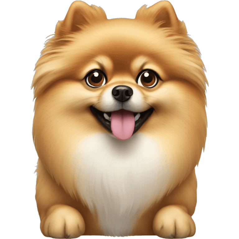 Pomeranian dog  emoji