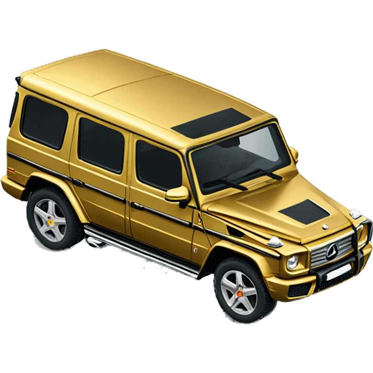 G-wagon gold emoji