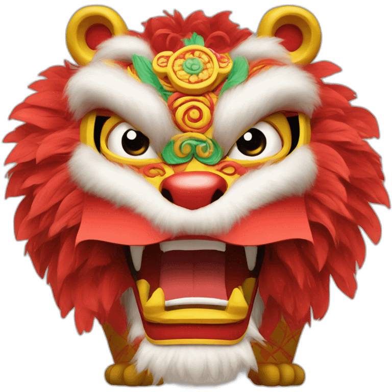 real lion dance emoji