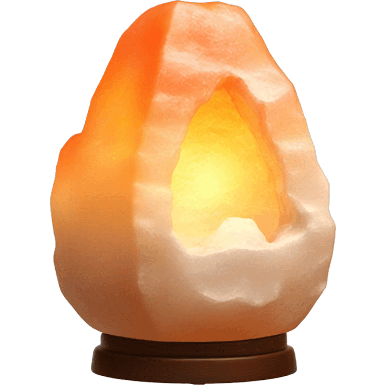 Himalaya’s salt lamp with warm light  emoji