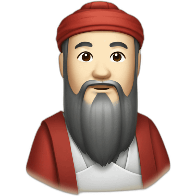 cute confucius emoji