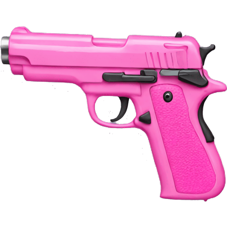 Pink gun  emoji