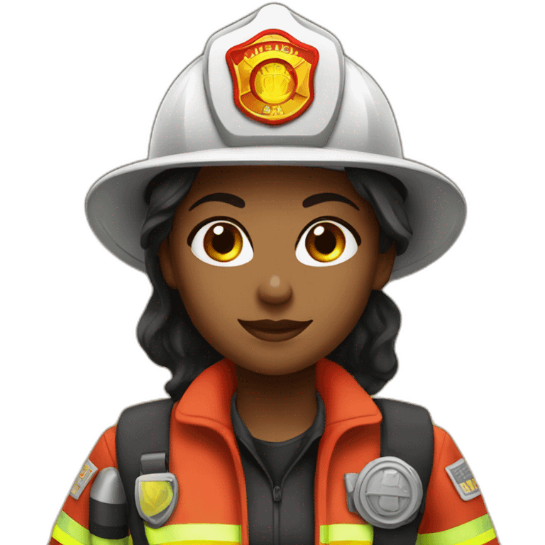 Firefighter woman emoji