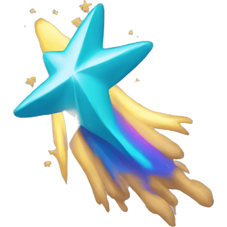 Shooting star emoji