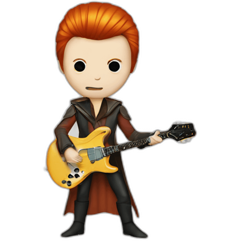 David Bowie - Ziggy stardust - Jedi emoji