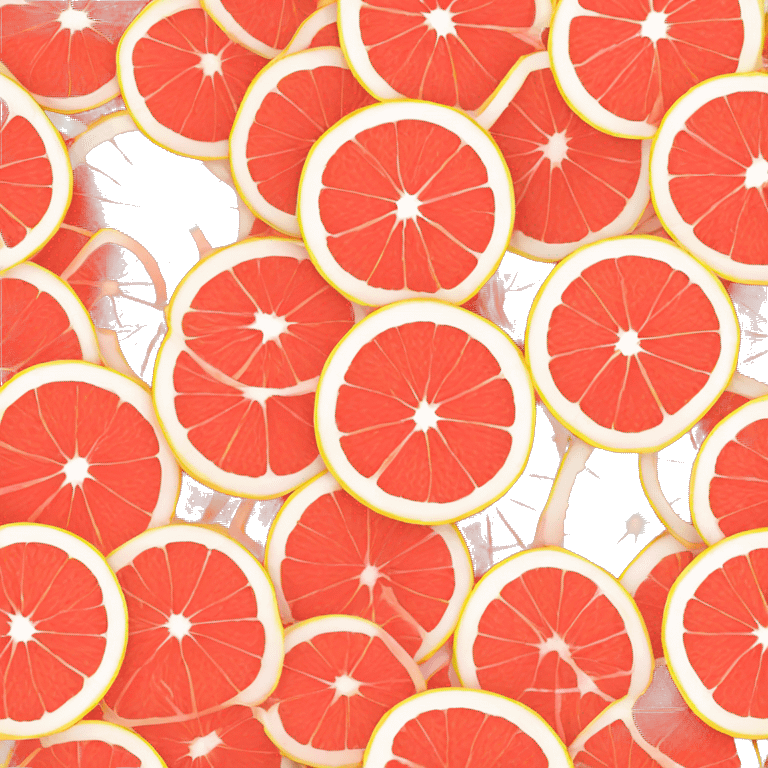 grapefruit emoji