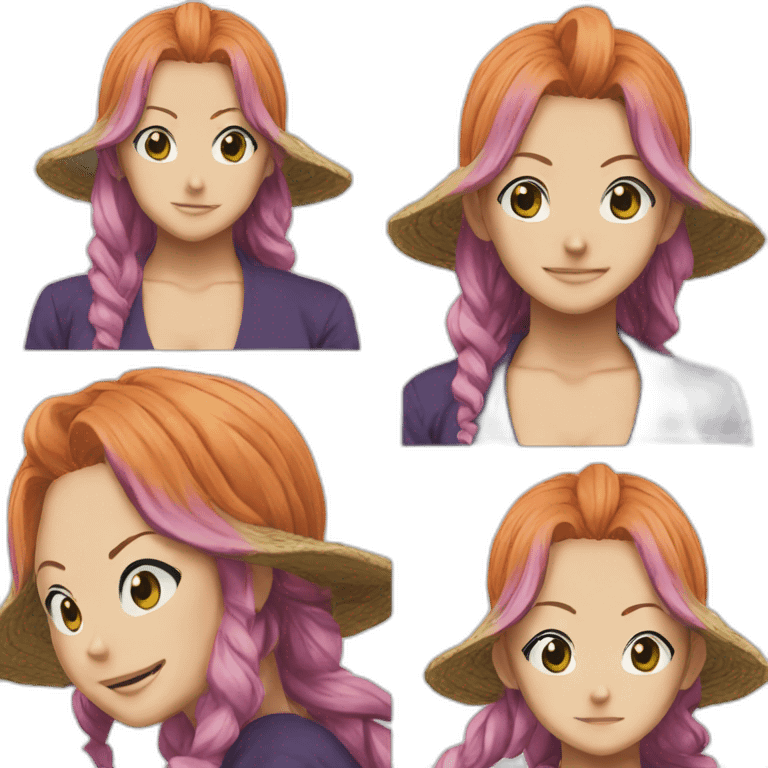 nami one piece emoji