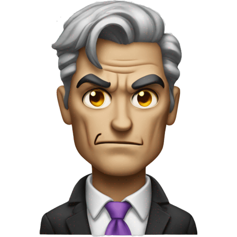 Two-face from Batman emoji