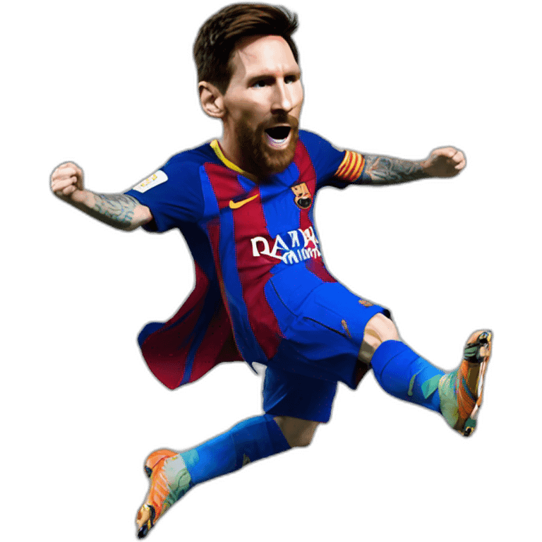 messi dancing emoji