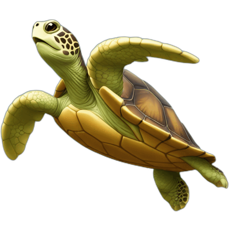 Tortue monde emoji