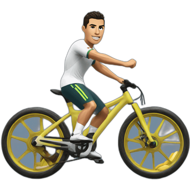 Cristiano Ronaldo bycycle kick emoji