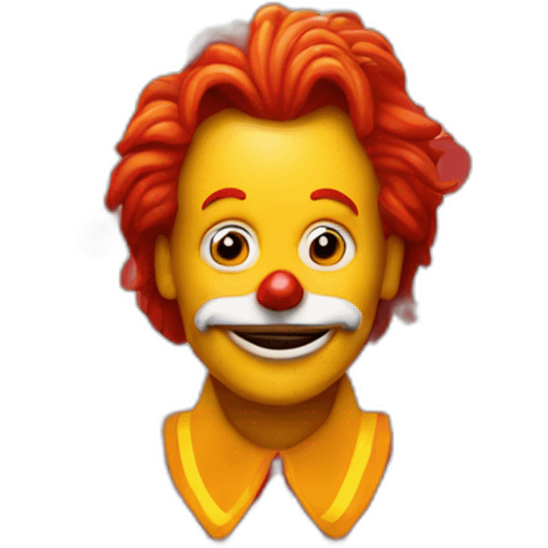 ronald mcdonald emoji