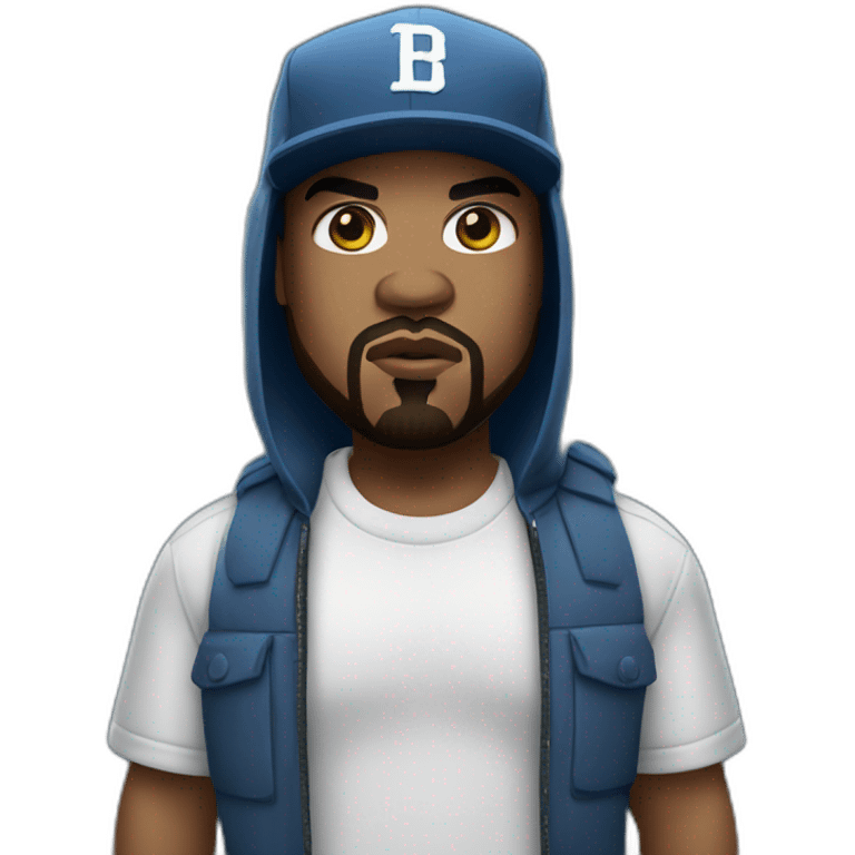 Ice cube rapper emoji