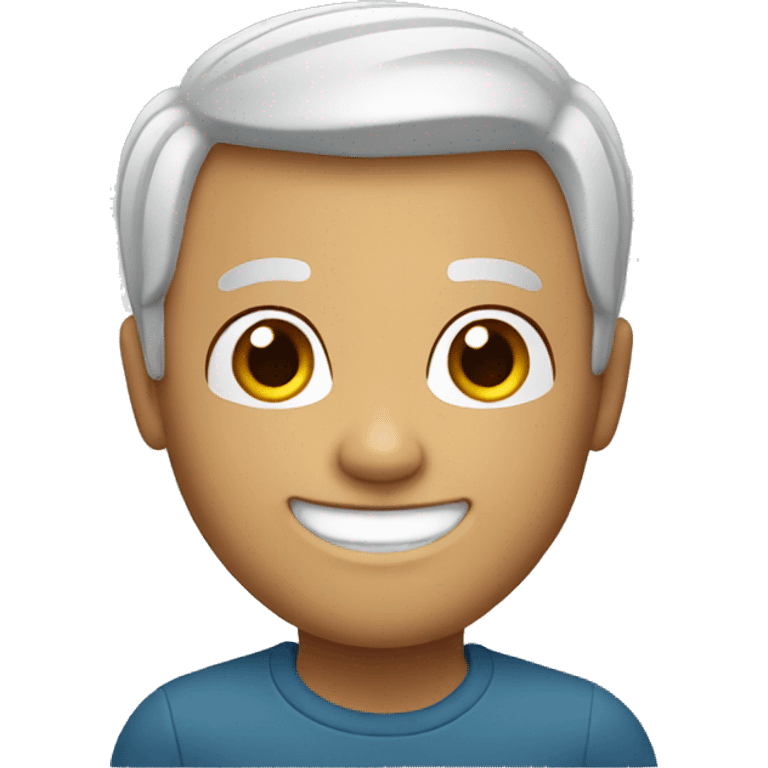 memoji man smile emoji