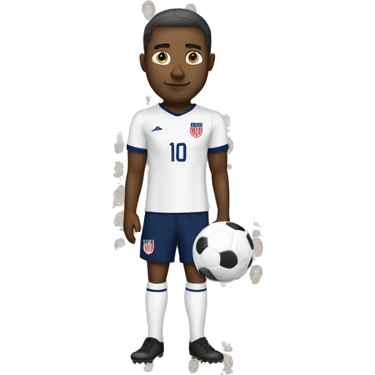 USA white man soccer emoji