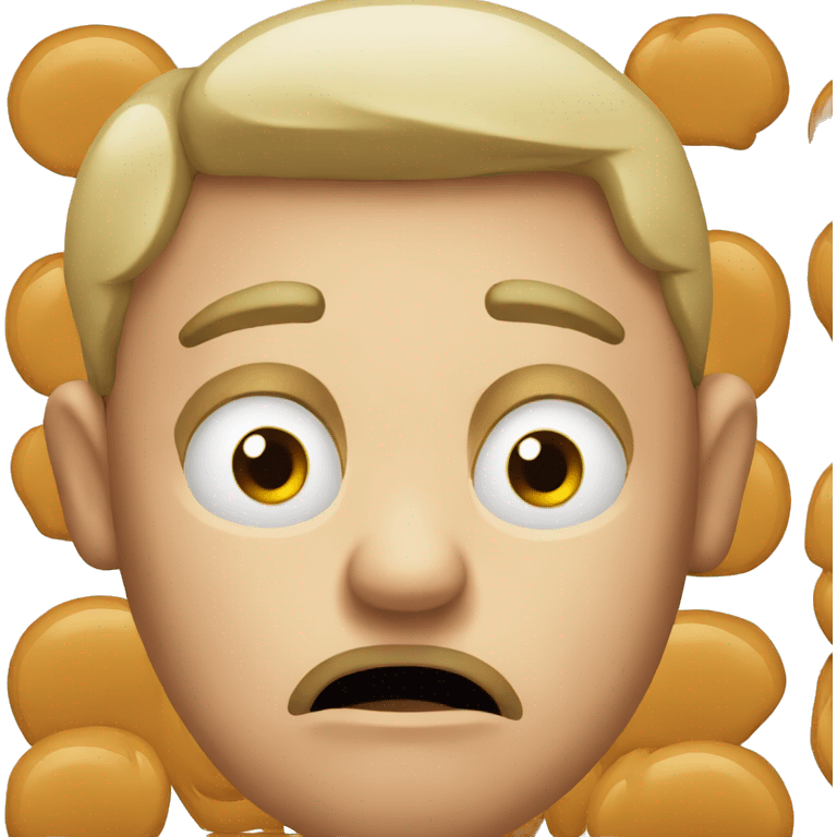 emoji that looks disgusted emoji