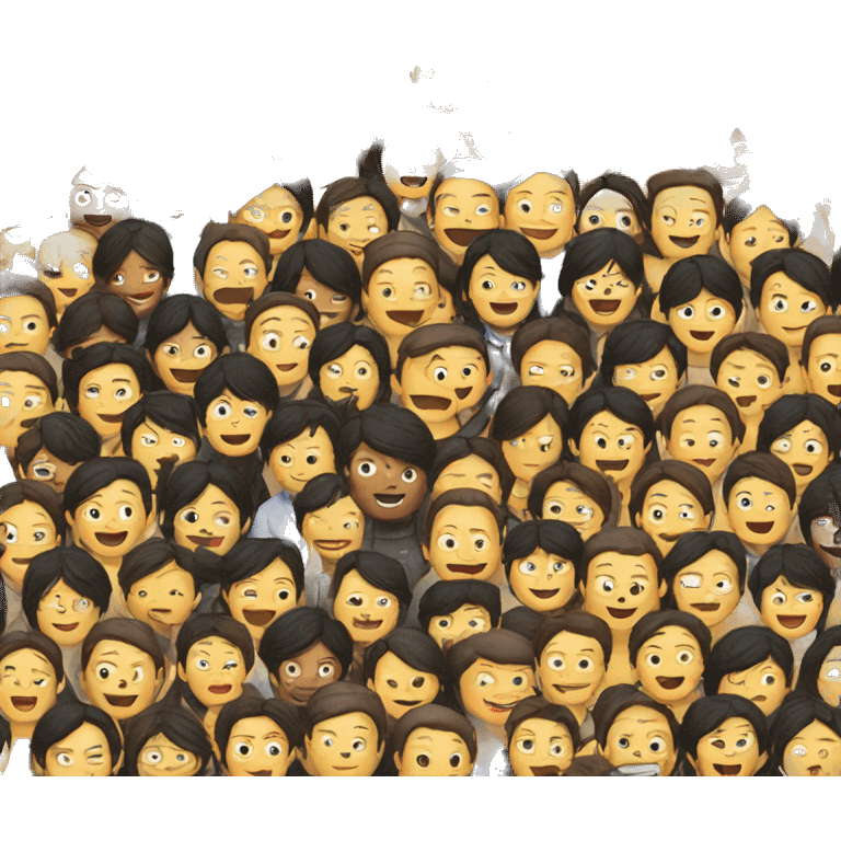 Crowd emoji